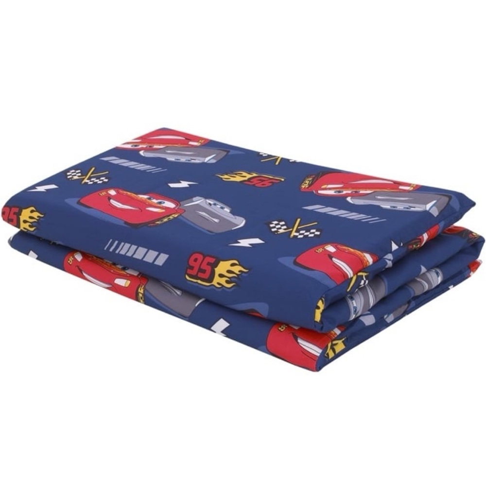 Blue Lightning McQueen Cars Twin Sheet Set